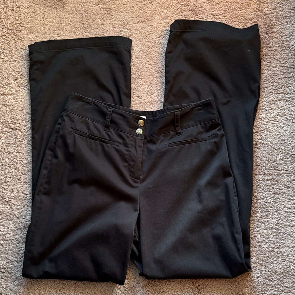 Chico's Women’s Black Wide Leg Trousers. Size 12 - Picture 3 of 6